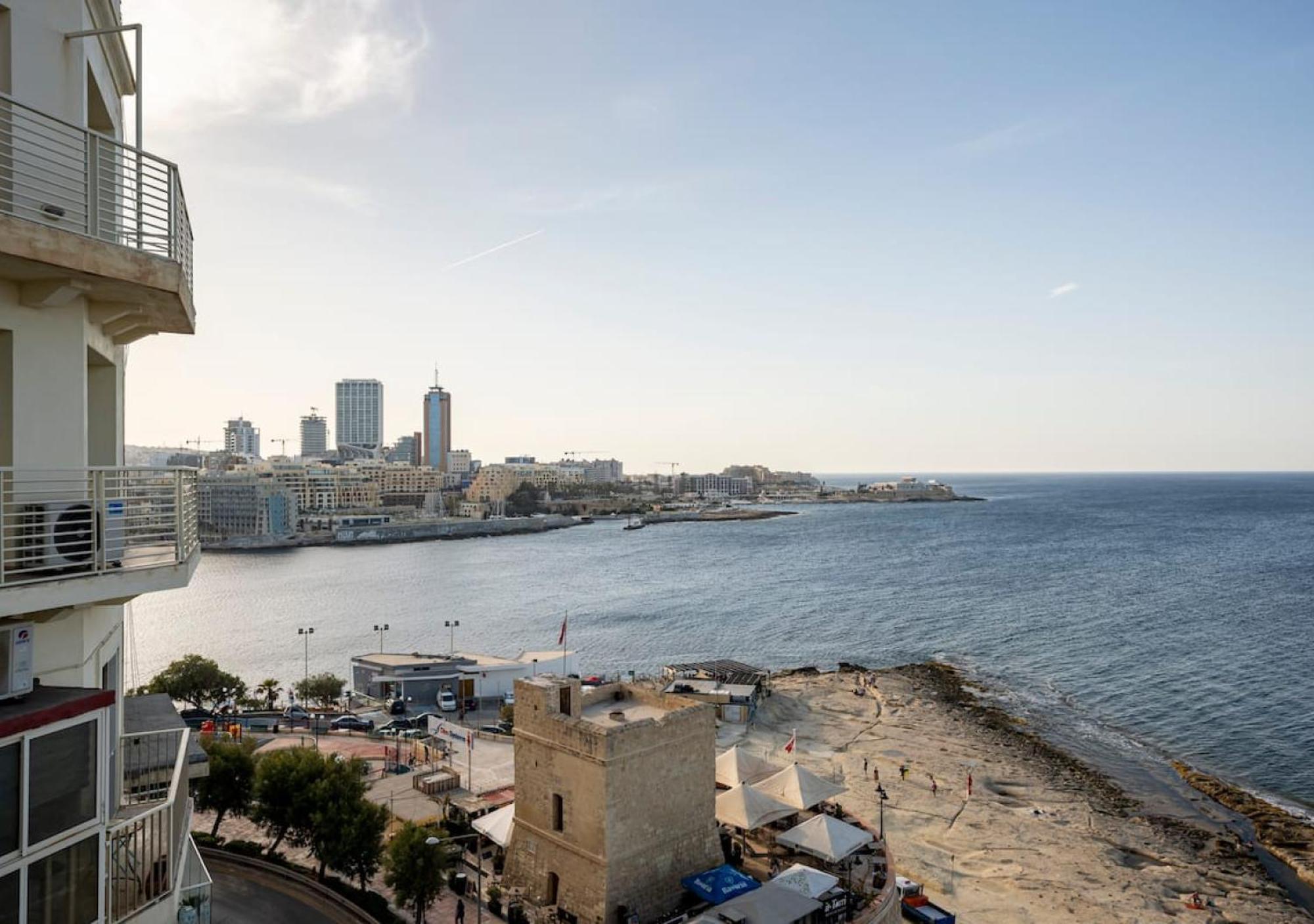 Sea View Luxury Haven Living & 3Bedrooms Seafront Sliema Exterior foto